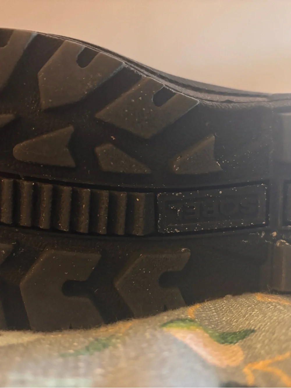 Sorel Kids Navy and Red Winter Snow Boots